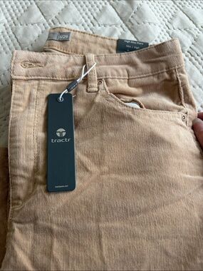 Woman tractr Corduroy Flare Pants in Tan